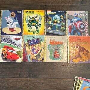Golden books, lot #20, 15 books